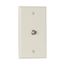 Wallplate W/Coax Adaptor Std Thermo La, 1172LA