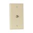 Wallplate W/Coax Adaptor Std Thermo Iv, 1172V