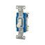 Construction Grade Toggle Switch, #14-10 Awg, 15A, Wall, 120/277V, Back And Side, Screw, Almond, 1203A
