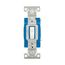 Construction Grade Toggle Switch, #14-10 Awg, 15A, Wall, 120/277V, Back & Side, Screw, White, 1203W-BU
