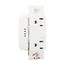 Surgebloc Protection Receptacle, Audible Alarm, Auto-Ground, Stand 6" #12 Awg Leads, 15A, White, 1208W