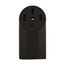 Power Device Surface Mounted Receptacle, 50A, 3P, 4W, NEMA 14-50R - Black (125/250V)