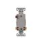 Construction Grade Toggle Switch, #14-10 Awg, 20A, 120/277V, Back & Side, Screw, White, 3-Way, 1223W