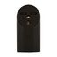 Receptacle, #12 - 4 Awg, 30A, Surface, 250V, Back, Black, Nema 6-30R, 2-Pole, 3-Wire, 1232