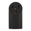 Receptacle, #12 - 4Awg, 50A, Surface, 250V, BackAnd Bottom, Black, Nema 6-50R, 2-Pole, 3-Wire, 1252