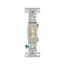 Toggle Switch, #14-10 Awg 15A, 120V, Side & Push, Light Almond, Load Type: Motor Control, Fan, 1301-7LA