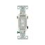 Toggle Switch, #14-10 Awg 15A, 120V, Push Wire, Load Type: Motor Control, Fan 1-Pole, 3-Way, 1303-7LTWBOX