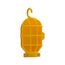 Lampholder, Replacement, Yellow, Nylon 310607, 1467-BOX