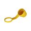 Arrow Hart Watertight Plug Closure Cap, Yellow, 1000 Psi, Santoprene, Used With 30A, 14W