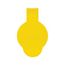 Arrow Hart Replacement Closure Cap, Yellow, 1000 Psi, Santoprene, Used With Watertight Connector, 15W