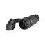 Arrow Hart Watertight Straight Blade Connector, #18-10 Awg 15A 125V, Black, 2-Pole, 15W47BK