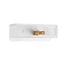 3 Outlet Tap, Single Receptacle To 3 Outlets, 15A, 125V, White, Thermoplastic, 1-15R, Nema 1-15R, 1747W-BOX