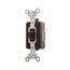 Arrow Hart Toggle Switch, #14-10 Awg 15A 120/277V, Brown, Load Type: Motor Control, Fan, 1P, 1895B