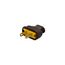 Straight Blade Plug, #18-16 Awg 15A, 125V, Black Rubber, 1-15P, 2-Pole, 2-Wire, Screw, 1912B-BOX