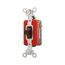 Arrow Hart Toggle Switch, #14-10 Awg 20A, 120/277V, Brown, Load Type: Motor Control, Fan, 1P, 1995B
