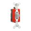 Arrow Hart Toggle Switch, #14-10 Awg 20A, 120/277V, Gray, Load Type: Motor Control, Fan, 1P, 1995GY