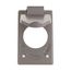 Die Cast Aluminum Receptacle Cover, Weatherproof, Self-Closing Application, Wet/DampLocations, 20416D