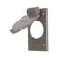 Die Cast Aluminum Receptacle Cover, Weatherproof, Self-Closing Application, Wet/DampLocations, 20416D