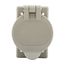 Nylon Receptacle Cover, Weatherproof, Self-Closing Application, Gray, Wet/Damp Locations, 20416N