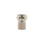 Video Service Connector & Accessories, Coax Type F Jack, Rg6, Silver (25 Pack), 2078-T6
