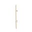 Toggle Wallplate, Ivory, Toggle Cutout, Thermoset, Two- Gang, Oversize, Ed Box, 2149V-BOX