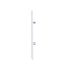 Toggle Wallplate, White, Toggle Cutout, Thermoset, Two- Gang, Oversize, Ed Box, 2149W-BOX
