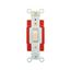 Arrow Hart Toggle Switch, #14-10 Awg 20A, 120/277V, Ivory, Load Type: Motor Control, Fan, 1-Pole, 2225V
