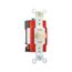Arrow Hart Toggle Switch, #14-10 Awg 20A, 120/277V, Ivory, Load Type: Motor Control, Fan, 1-Pole, 2225V