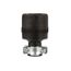 Straight Blade Connector, #18-10 Awg 15A, 125V, Black, 1-15R, 2-Pole, 2-Wire, Screw Rubber, 224-BOX