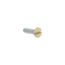 Toggle & Receptacle Polycarbonate Wallplate Screws, Light Almond, Metal, #6-32 X 1/2", 231LA-BOX