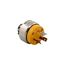 Safety Grip Locking Plug, Stand-Alone Box, #14-8 Awg, 20A, 125/250V, L10-20, 3-Pole, 3-Wire, 2365-BOX