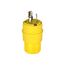 Arrow Hart Watertight Locking Plug, #18-10 Awg 15A, 250V, L6-15, 2-Pole 3-Wire, 0.3 To 0.65 In, 24W49