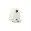 Lampholder, Non-Shunted, T8/T12, Stationary, White, Fluorescent, Thermoset, 600V, 660W, 2506W-BOX