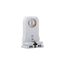 Lampholder, Non-Shunted, T8/T12, White, Fluorescent Lamp, Thermoset, 600V, 660W, Push Wiring, 2509W-BOX