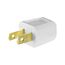Straight Blade Plug, #18-10 Awg 10A 125V, 1-15P, 2-Pole, 2-Wire, 18-2 Spt-1 Cord, Bulk, 2601-6W-BU