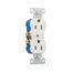 Residential Duplex Receptacle, #14-10 Awg 15A 125V, SideAnd Push, Auto Grounding, 270-9W