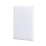 Blank Wallplate, White, Blank Cutout, Thermoset, Single- Gang, Oversize, Ed Box, 2729W-BOX