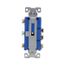 Commercial Combo Switch, Stand, #14-#12 Awg 15A, 120/277V, Light Almond, Duplex, 275LA-BOX