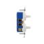 Commercial Combo Switch, Stand, #14-#12 Awg 15A, 120/277V, Wht, (1) 1-Pole, (1) 3-Way, Duplex, 275W-BOX
