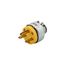 Straight Blade Plug, #14-10 Awg 15A, 250V, Armored Vinyl, 6-15P, 2-Pole 3-Wire, 0.25-0.63", 2866-BOX