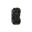 Residential Duplex Receptacle, #14 Awg 15A 125V, Push Wire, Black, 298-2BK-BU