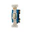 Arrow Hart Toggle Switch, #14-10 Awg 30A, 120/277V, Brown, Load Type: Motor Control, Fan, 1-Pole, 3031B