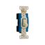 Arrow Hart Toggle Switch, #14-10 Awg 30A, 120/277V, Brown, Load Type: Motor Control, Fan, 1-Pole, 3031B