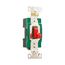 Arrow Hart Toggle Switch, #14-10 Awg 30A, 120/277V, Red, Load Type: Motor Control, Fan, 1-Pole, 3031RD