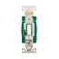 Arrow Hart Toggle Switch, #14-10 Awg 30A, 120/277V, Load Type: Motor Control, Fan, 1-Pole, 3031W