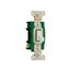 Arrow Hart Toggle Switch, #14-10 Awg 30A, 120/277V, Load Type: Motor Control, Fan, 2-Pole, 3032W