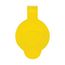 Arrow Hart Replacement Closure Cap, Yellow, Santoprene, Used With Watertight Plug, 30CW
