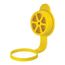 Arrow Hart Replacement Closure Cap, Yellow, Santoprene, Used With Watertight Plug, 30CW