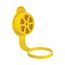Arrow Hart Replacement Closure Cap, Yellow, Santoprene, Used With Watertight Plug, 30CW
