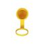 Arrow Hart Surge Protection Watertight Plug Closure Cap, Yellow, 1000 Psi, for 30A Hartlock Plug, 30PW